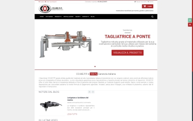 Realizzazione sito web comeppmacchinari.com